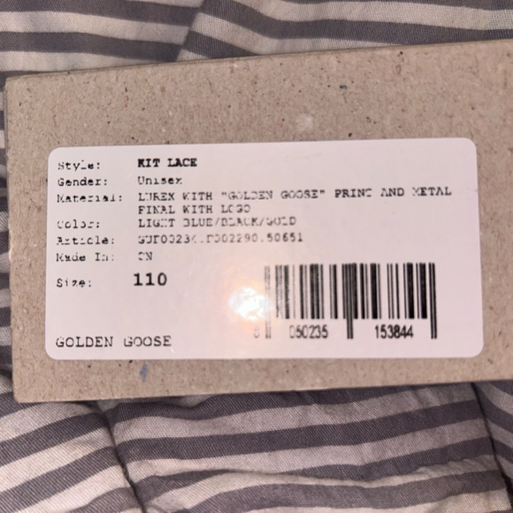 Golden Goose laces in box. Brand new. - Picture 4 of 4